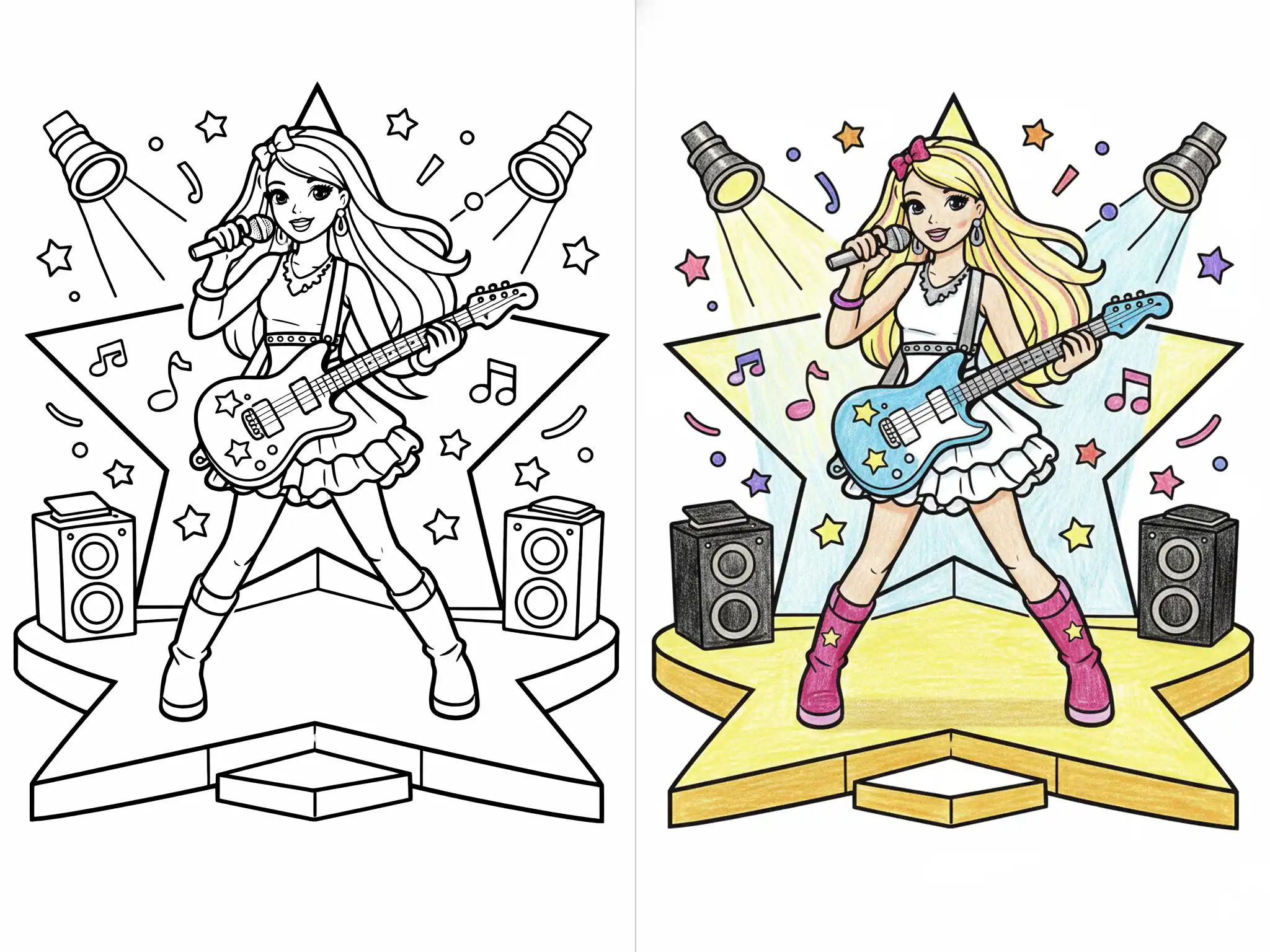70 Barbie Coloring Pages (Free PDF Printables)