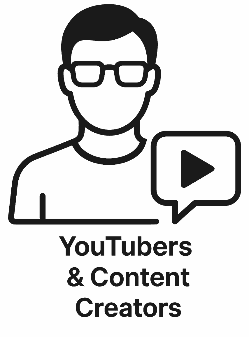 YouTubers and Content Creators