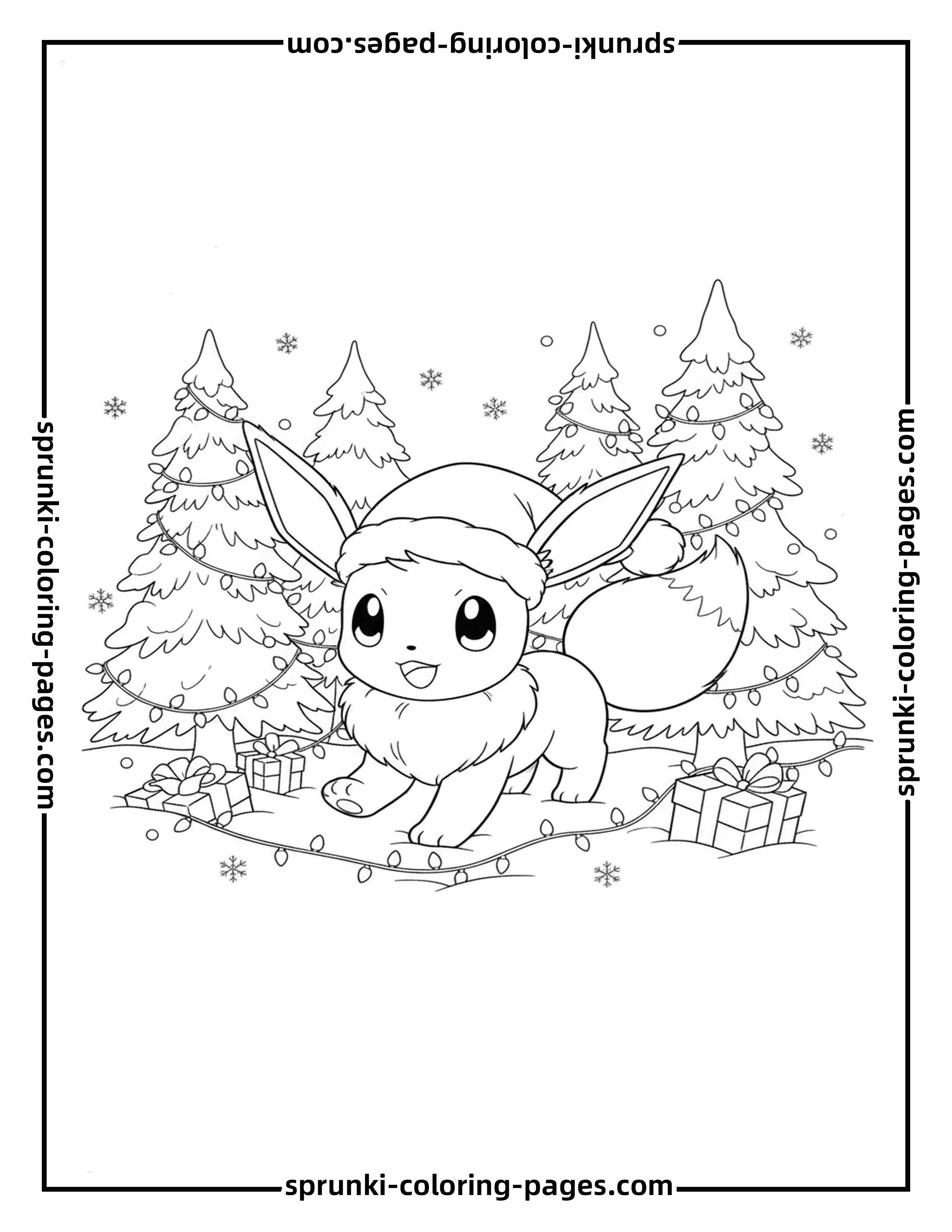 30 Christmas Pokemon Coloring Pages (Free PDF Printables)
