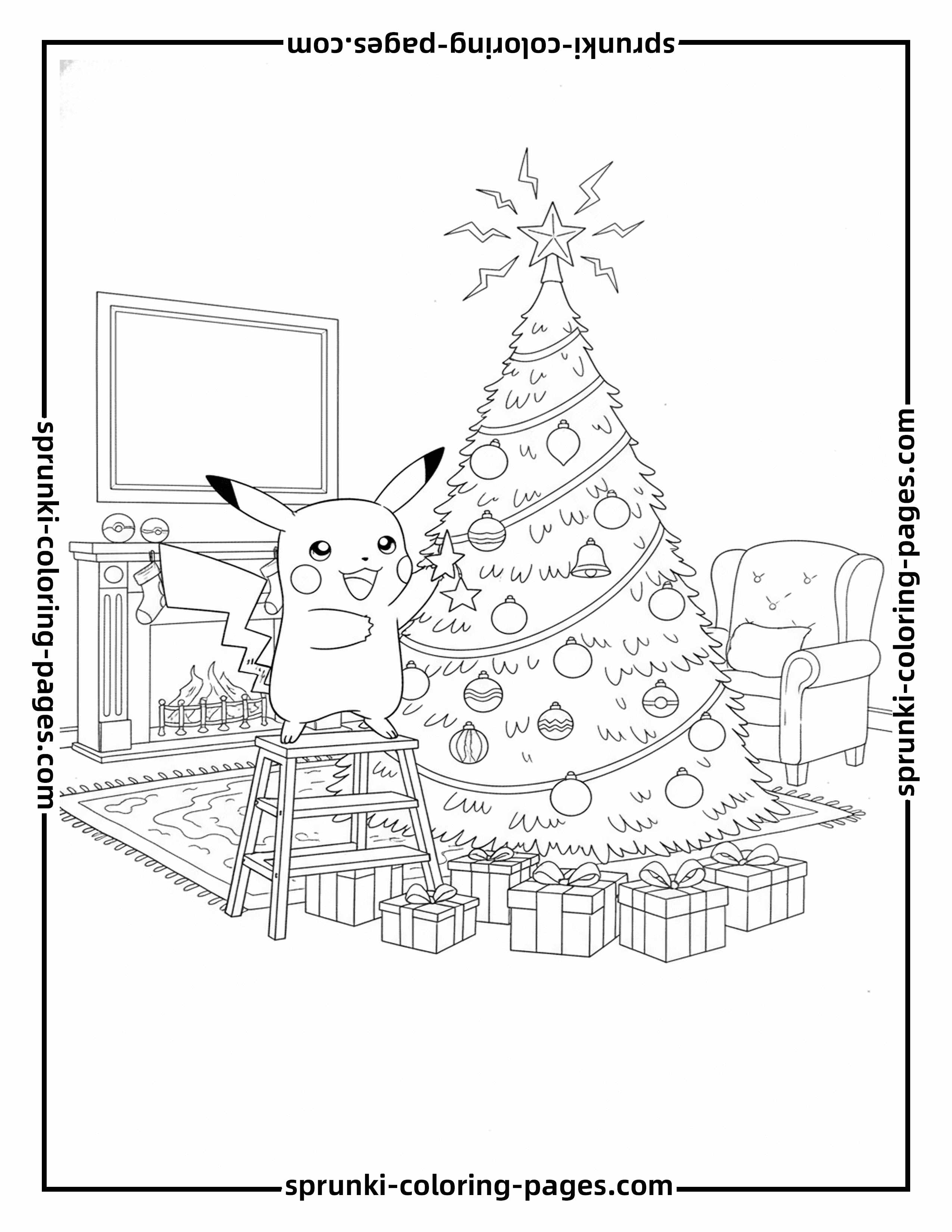 30 Christmas Pokemon Coloring Pages (Free PDF Printables)