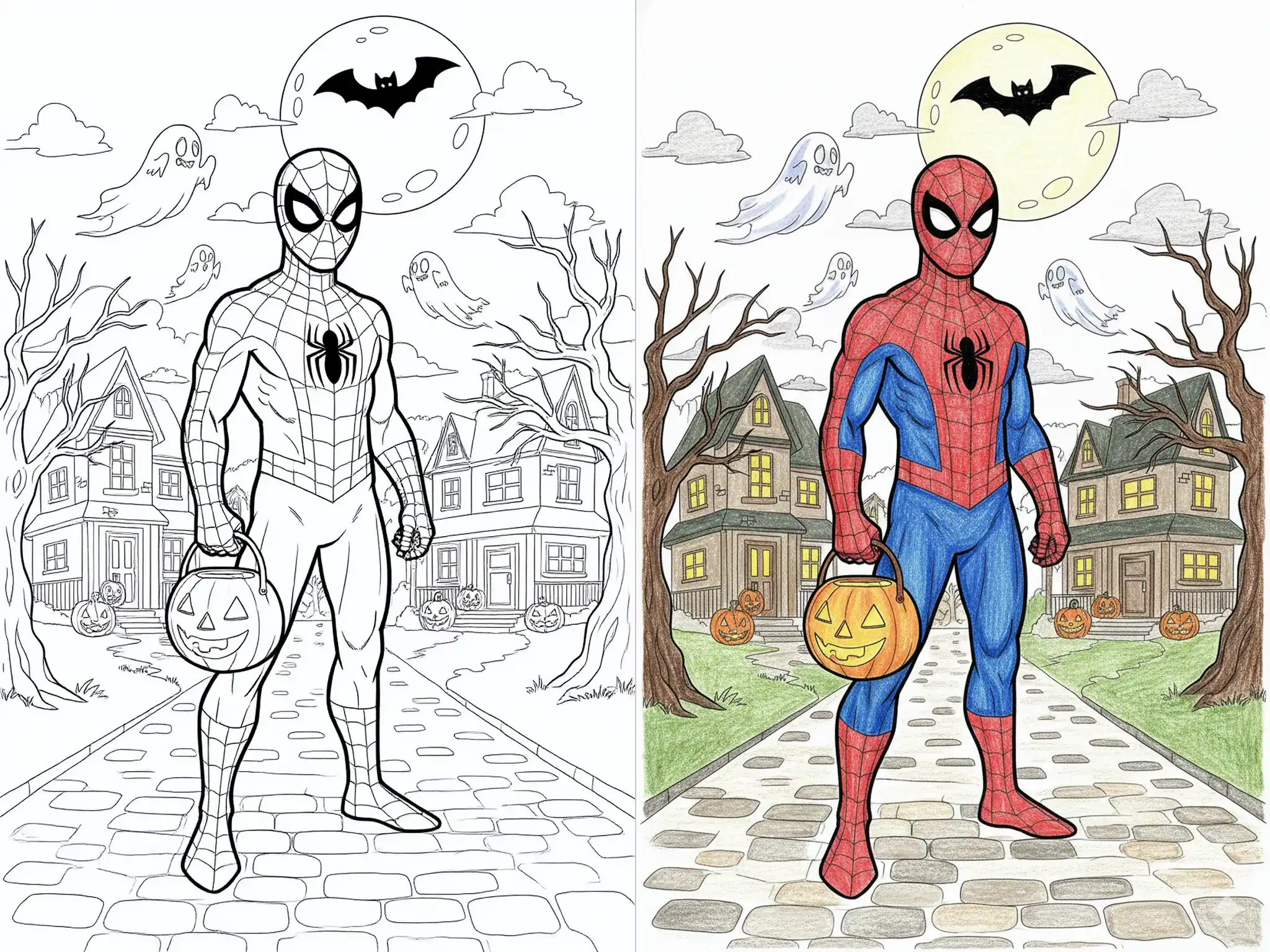 80 SpiderMan Coloring Pages (Free PDF Printables)