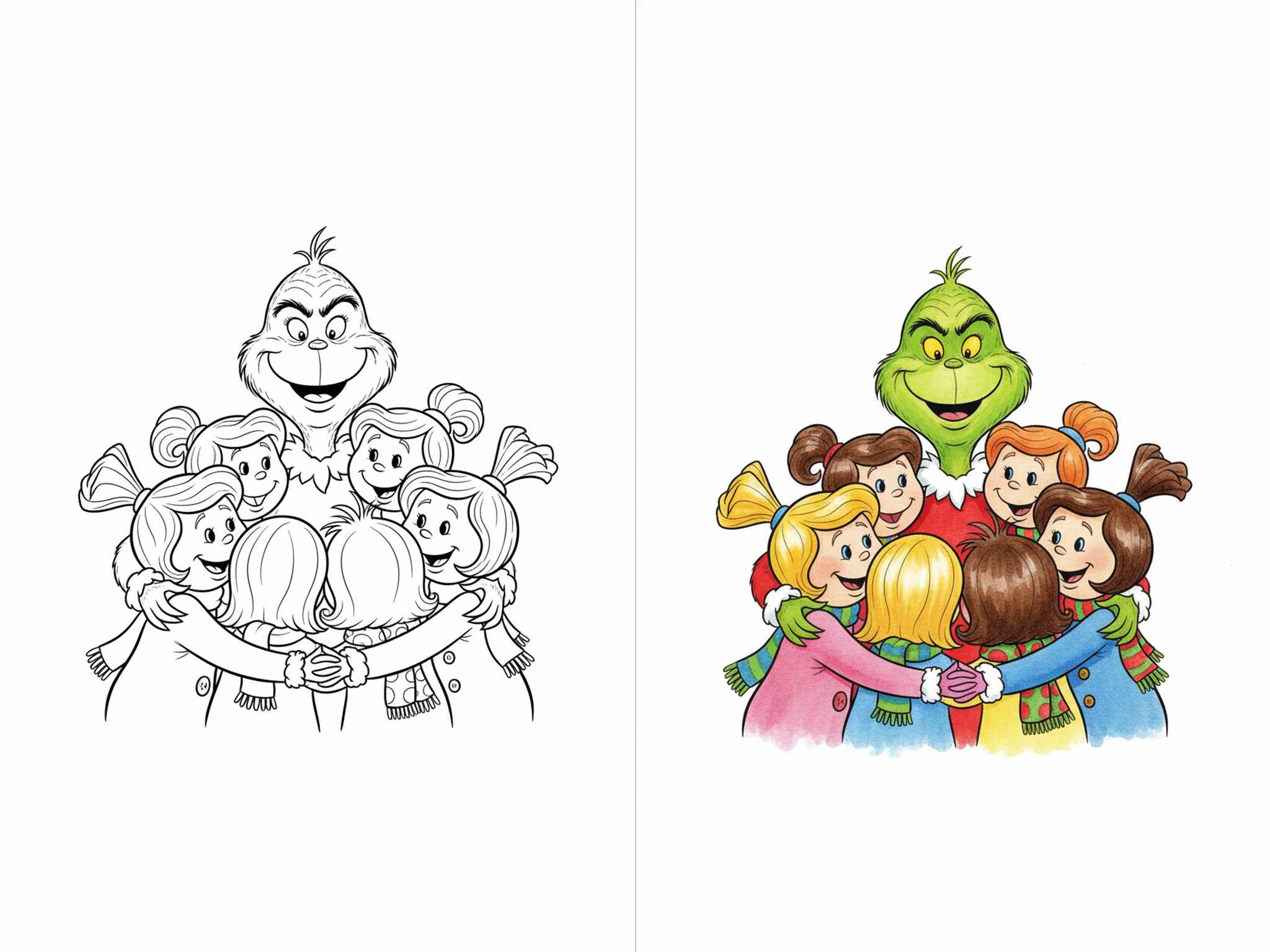 30 Whoville People Coloring Pages (Free Printables)