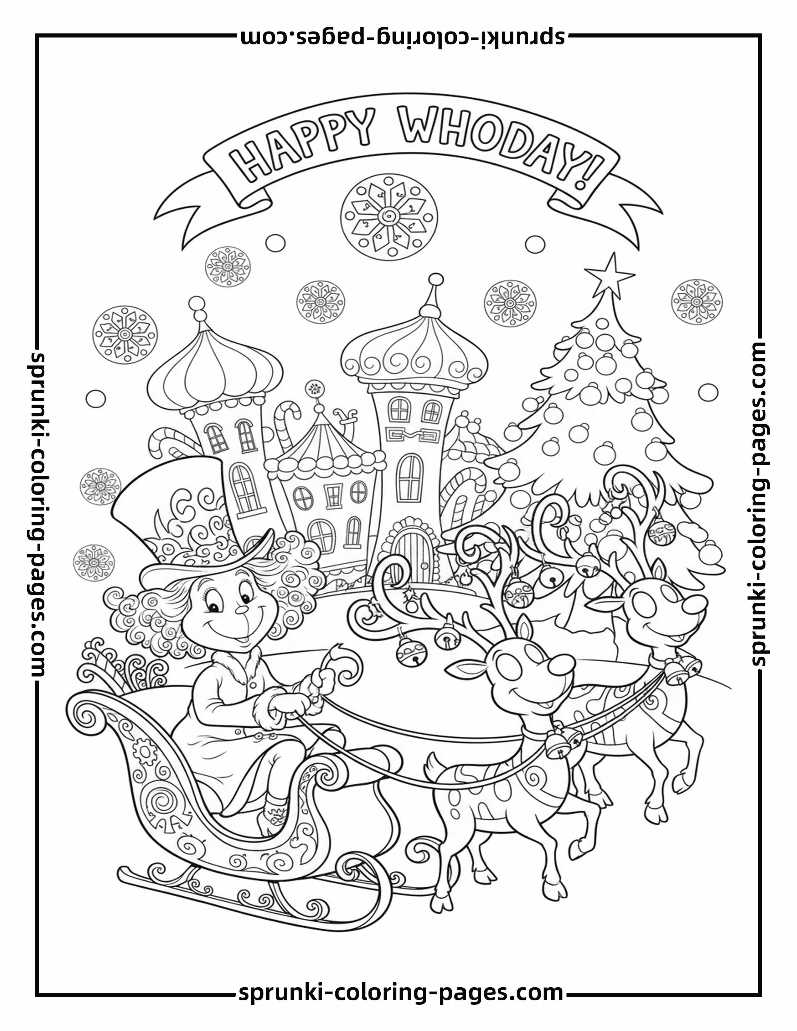 30 Whoville People Coloring Pages (Free PDF Printables)