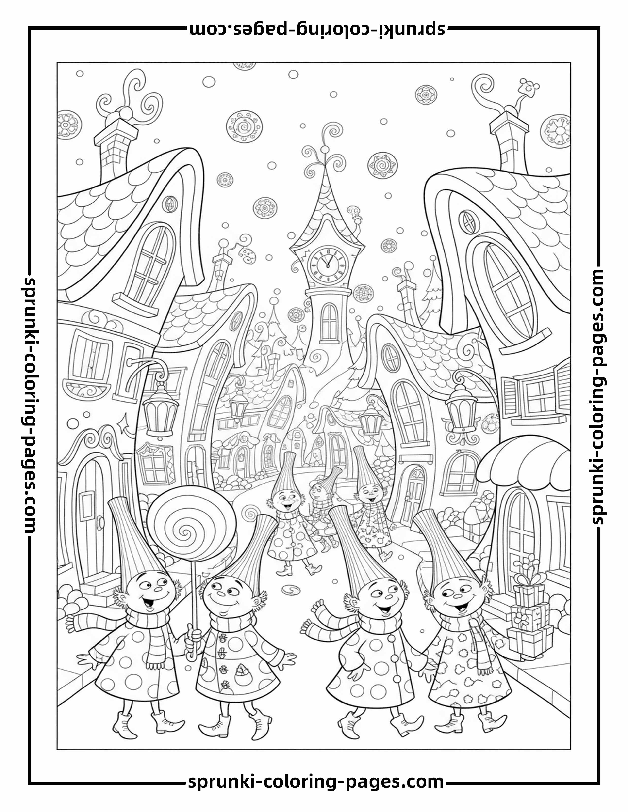 30 Whoville People Coloring Pages (Free PDF Printables)